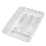 Moonstar Çekmece İçi Kaşıklık 6Gözlü Çatal Bıçak Organızer 40X30CM-KŞ-170 BEYAZ