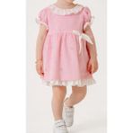 Moonstar Kız Bebek Elbise - Moonstar - Mercan - 12-Ay - 51194-MERCAN-12-AY - 1 - 3 Ay - Pembe