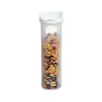 Moonstar Kuru Gıda Bakliyat Saklama Kabı 3 LT 6 Lı Set Beyaz-MAS-101L
