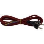 Moonstar Ütü Kablosu 3x1(56) 2.5 Metre / Sy Uk 3125