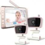 Moonybaby 5" Uzun Menzilli 2 Kamerali Bebek Monitoru, Wifi Gerekmez