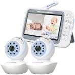 Moonybaby Uzaktan Kontrollu Kamera Emf Azaltma Bebek Monitoru