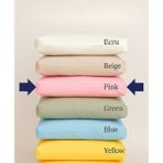 Moonzy Minimalist & Cozy - Egzersiz ve Konfor Yastığı - Çok Amaçlı Delikli Konfor Yastığı – Yan Yatma ve Yüzüstü Dinlenme Için - 25 x 25 cm - Pembe
