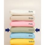 Moonzy Minimalist & Cozy - Egzersiz ve Konfor Yastığı - Çok Amaçlı Delikli Konfor Yastığı – Yan Yatma ve Yüzüstü Dinlenme Için - 31 x 25 cm - Yeşil