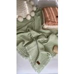 Moose Kids Yumuşak Nefes Alabilen Müslin Bebek ve Çocuk Battaniyesi 110x110
