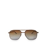 Mooshu Alaca BK Kahverengi Metal Unisex Güneş Gözlüğü