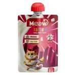 Moow Taze Tavuk Yumurta ve Keçi Sütlü Yavru Ezme 90 gr Kedi Ödül Maması