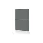 Mopak 0034 Suni Deri Bloknot 9X14 96 Yaprak Düz - Gri