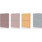 Mopak 14X20 Zigzag Suni Deri Defter Düz 0021