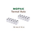 Mopak 56 mm 16 mt 20'li Termal Yazar Kasa Pos Rulosu