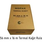 Mopak 56 x 16 mt 210 Adet Termal Yazarkasa Pos Rulosu
