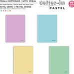 Mopak Pastel Serisi Spiralli Defter Pp Kapak 96 Yaprak Çizgili 4'Lü