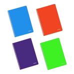 Mopak Pp Kapak A4 60 Yaprak Kareli 4'lü Spiralli Defter