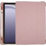 Mopal Samsung Galaxy Tab A9 Plus (11.0 Inç) SM-X210 Uyumlu Standlı Smart Tablet Kılıfı - Pembe