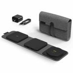 Mophie Universal Wireless 2 In 1 Travel Charger-30 W (Adaptör Dahildir) Grafit