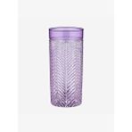 Mor Cam Su Bardağı 485 ml