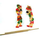Mor Hacivat Karagöz Gölge Oyunu Seti