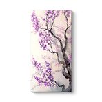 Mor Japon Ağacı Tablosu 30 x 60