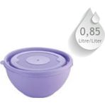 Mor Kapaklı, Gıdaya Uygun, 850 ml Plastik Kase, Sağlıklı ve Kullanışlı. - Amber - Seçenek 1