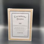 Mor Kayısı Ahşap A4 Fotoğraf Çerçeve 21X29,7Cm TUR-203