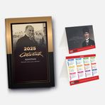 Mor Kelebek 2025 Atatürk Ajanda Cumhuriyet ve Masa Takvimi