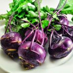 Mor Kohlrabi(Alabaş) Tohumu (20 Tohum) - 1 Adet