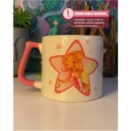 Mor Mürekkep Pembe Winx Club Flora Kupa Fincan Bardak, Şık ve Renkli Tasarım