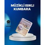 Mor Otomatik Girişli Elektronik Şifreli Kumbara