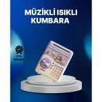Mor Otomatik Para Girişli Elektronik Şifreli Kumbara