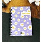 Mor Papatya My Planner Tasarımlı Konuşan Ajanda - Renkli