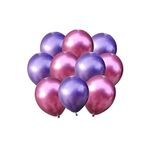 Mor-pembe Krom Balon 20 Adet