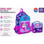 Mor Pembe Renkli Çanta 23492+Thermo Beslenme Çantası 11856