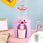 Mor Piglet Mini Su Sebili Bebek Oyuncak Içme Suyu El Basın Su Şişesi Pompası Soğutucu Gerçekçi Sevimli Çocuk Cosplay Sahne (Yurt Dışından) - Hand Press Water Pumps - Renkli