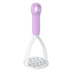 Mor Pp Pişirme Aletleri Preslenmiş Patates Ezici Ricer Püre Suyu Makinesi Patates Itici Pürüzsüz Püresi Meyve Araçları Mutfak Aksesuarları (Yurt Dışından) - Potato Mashers & Ricers - Renkli