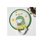 mor salkım home Japon tarzı katlanabilir yelpaze (dinazor figürlü) çap 21 cm