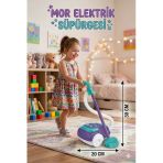 Mor Sevimli Elektrik Süpürgesi 30 Cm