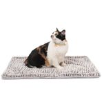 Mora Pets Kendinden Isıtmalı Kedi Pedi Kendinden Isınan Kedi Yatağı 69,8 cm x 47,0 cm Termal Kedi Matı Dış ve İç Mekan Evcil Hayvanlar için