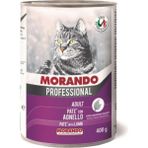 Morando 12x400 gr Kuzu Etli Kedi Konservesi