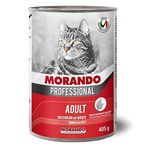 Morando 24x405 gr Biftekli Yetişkin Kedi Konservesi