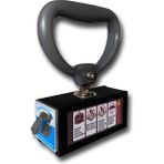 Moratif Manyetik Malzeme Taşıma Mıknatısı – 40 kg Güçlü El Tipi Kalıcı Magnet, Metal Sac Kaldırma ve Fixing Uygulamaları İçin | Magneteksan Yerli Üretim - Sarı