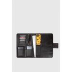 MORCA Hakiki Deri Macbook Air Pro 13-14 İnç Organizer Evrak & Laptop & Tablet Çantası, Asfalt, Tek Ebat