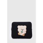 Morca Teddy Bear Tablet Kılıfı 10” & 11” Inç Uyumlu Siyah