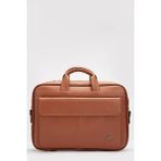 Morca Unisex Evrak Çantası Laptop Bölmeli 16" & 17" Taba