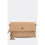 Morca Uzun Askılı Kadın Vizon Clutch Portföy Çantası