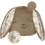 mordesign Peluş Tavşan Yastık, Sevimli Tavşan Nakışlı Kırlent, Peluş Tavşan Oyuncak, Morbunny Seri - 8024 Kahverengi