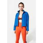 More Active Istanbul Crop Ceket - XL - Mavi - Alevkırmızı
