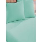 More Home Çift Kişilik Lastikli Çarşaf Seti + Yastık Kılıfı Yeşil - 180x200
