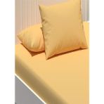 More Home Çift Kişilik Lastikli Çarşaf Seti Yastıksız Koyu Sarı - 180x200