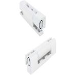 More Home Pvc Pimapen Kapı Ve Pencere Menteşesi 2’Lik Set7.5 Cm Metal Menteşe Beyaz
