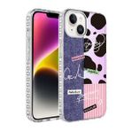 More TR Apple iPhone 13 Kılıf Airbag Kenarlı Renkli Desenli Silikon Zore Elegans Kapak